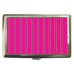 Pink Line Vertical Purple Yellow Fushia Cigarette Money Cases by Mariart