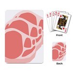 Meat Playing Card Back