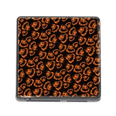 Pattern Halloween Jackolantern Memory Card Reader (square) by iCreate