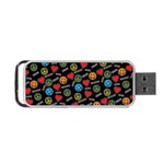 Pattern Halloween Peacelovevampires  Icreate Portable USB Flash (One Side) Front