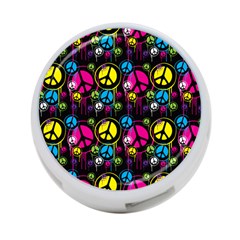 Peace Drips Icreate 4-port Usb Hub (one Side) by iCreate