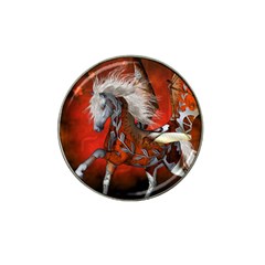Awesome Steampunk Horse With Wings Hat Clip Ball Marker (10 Pack) by FantasyWorld7