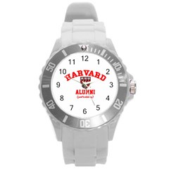 Harvard Alumni Just Kidding Round Plastic Sport Watch (l) by Celenk