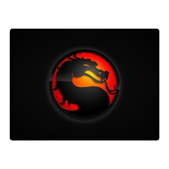 Dragon Double Sided Flano Blanket (mini)  by Celenk
