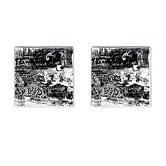 Graffiti Cufflinks (square) by Valentinaart
