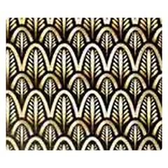 Art Deco Double Sided Flano Blanket (small)  by NouveauDesign