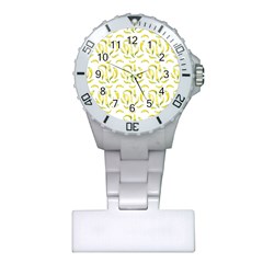 Chilli Pepers Pattern Motif Plastic Nurses Watch by dflcprints