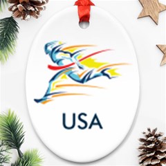 F686a000 1c25 4122 A8cc 10e79c529a1a Oval Ornament (two Sides) by MERCH90