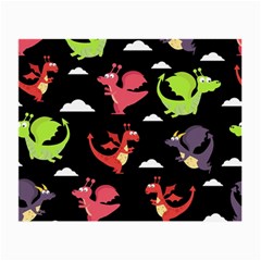 Cute Flying Dragons Small Glasses Cloth by Bigfootshirtshop