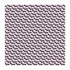 Halloween Lilac Paper Pattern Medium Glasses Cloth by Celenk