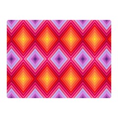 Texture Surface Orange Pink Double Sided Flano Blanket (mini)  by Celenk