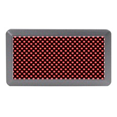 Sexy Red And Black Polka Dot Memory Card Reader (mini) by PodArtist