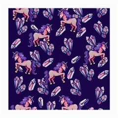 Unicorns Crystals Medium Glasses Cloth (2-side) by BubbSnugg