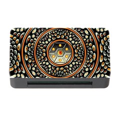 Dark Metal And Jewels Memory Card Reader With Cf by linceazul