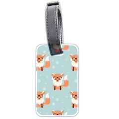 Cute Fox Pattern Luggage Tags (two Sides) by Bigfootshirtshop