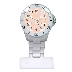 Cute Polar Bear Pattern Plastic Nurses Watch by Bigfootshirtshop