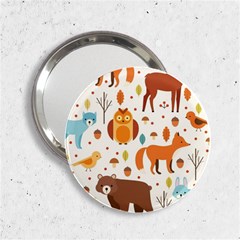 Woodland Friends Pattern 2 25  Handbag Mirrors by Bigfootshirtshop