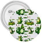 Crocodiles In The Pond 3  Buttons Front