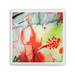 Fabric Texture Softness Textile Memory Card Reader (square)  by Celenk
