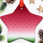 Watermelon Ornament (Star) Front