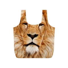 Africa African Animal Cat Close Up Full Print Recycle Bags (s)  by BangZart