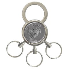 Wolf Forest Animals 3-ring Key Chains by BangZart