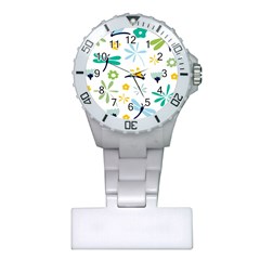 Busy Dragonflies Plastic Nurses Watch by Bigfootshirtshop