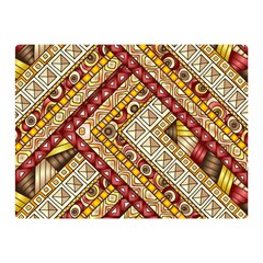 Ethnic Pattern Styles Art Backgrounds Vector Double Sided Flano Blanket (mini)  by Celenk