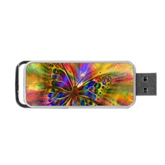 Arrangement Butterfly Aesthetics Portable Usb Flash (one Side) by Celenk