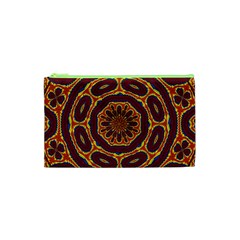 Geometric Tapestry Cosmetic Bag (xs) by linceazul