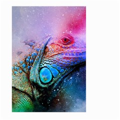 Lizard Reptile Art Abstract Animal Large Garden Flag (two Sides) by Celenk