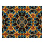 Tapestry Pattern Double Sided Flano Blanket (Large)  80 x60  Blanket Front