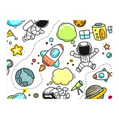 Sketch Set Cute Collection Child Double Sided Flano Blanket (mini)  by Celenk
