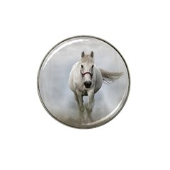 Horse Mammal White Horse Animal Hat Clip Ball Marker (10 Pack) by Celenk