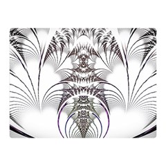 Fractal Delicate Intricate Double Sided Flano Blanket (mini)  by Celenk