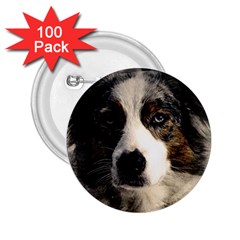 Dog Pet Art Abstract Vintage 2 25  Buttons (100 Pack)  by Celenk