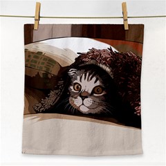 Cat Kitten Cute Pet Blanket Sweet Face Towel by Celenk