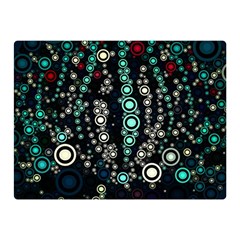 Modern Art Design Digital Double Sided Flano Blanket (mini)  by Celenk