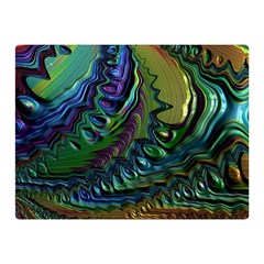 Fractal Art Background Image Double Sided Flano Blanket (mini)  by Celenk
