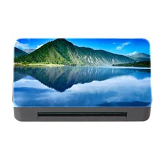 Mountain Water Landscape Nature Memory Card Reader With Cf by Celenk