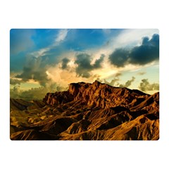 Mountain Sky Landscape Nature Double Sided Flano Blanket (mini)  by Celenk