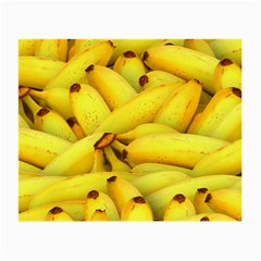 Yellow Banana Fruit Vegetarian Natural Small Glasses Cloth by Celenk