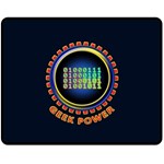 Geek Power Double Sided Fleece Blanket (Medium)  58.8 x47.4  Blanket Front