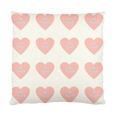 Cupcake White Pink Standard Cushion Case (two Sides) by snowwhitegirl