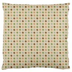 Green Brown Eggs Standard Flano Cushion Case (one Side) by snowwhitegirl