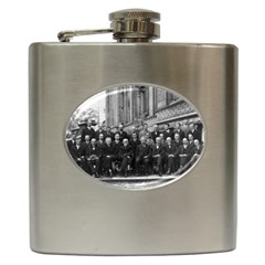 1927 Solvay Conference On Quantum Mechanics Hip Flask (6 Oz) by thearts