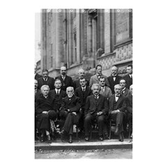 1927 Solvay Conference On Quantum Mechanics Shower Curtain 48  X 72  (small)  by thearts