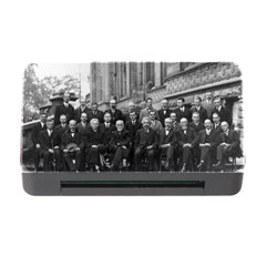 1927 Solvay Conference On Quantum Mechanics Memory Card Reader With Cf by thearts
