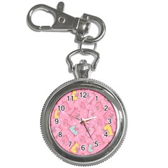Unicorns Eating Ice Cream Pattern Key Chain Watches by Bigfootshirtshop
