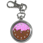 Chocolate And Strawberry Icecream Key Chain Watches Front